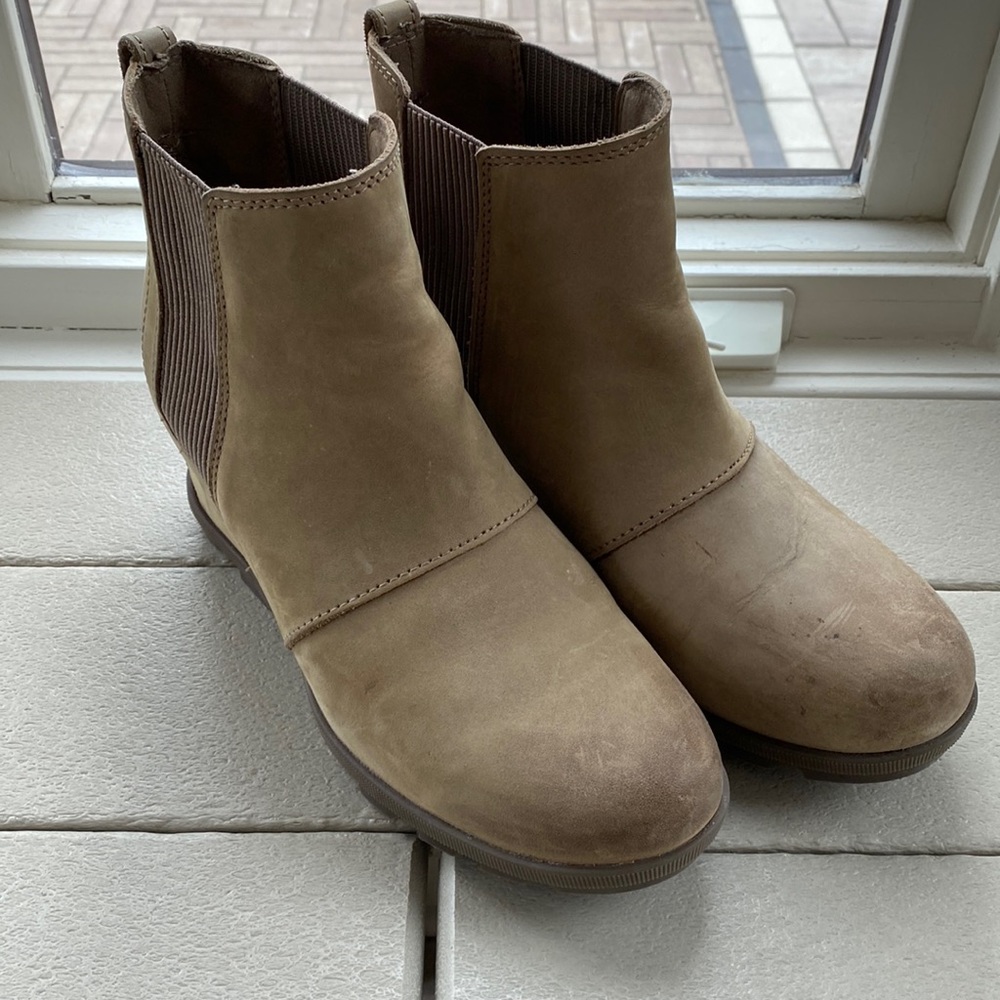 Sorel Joan Arctic wedge ll Chelsea boots